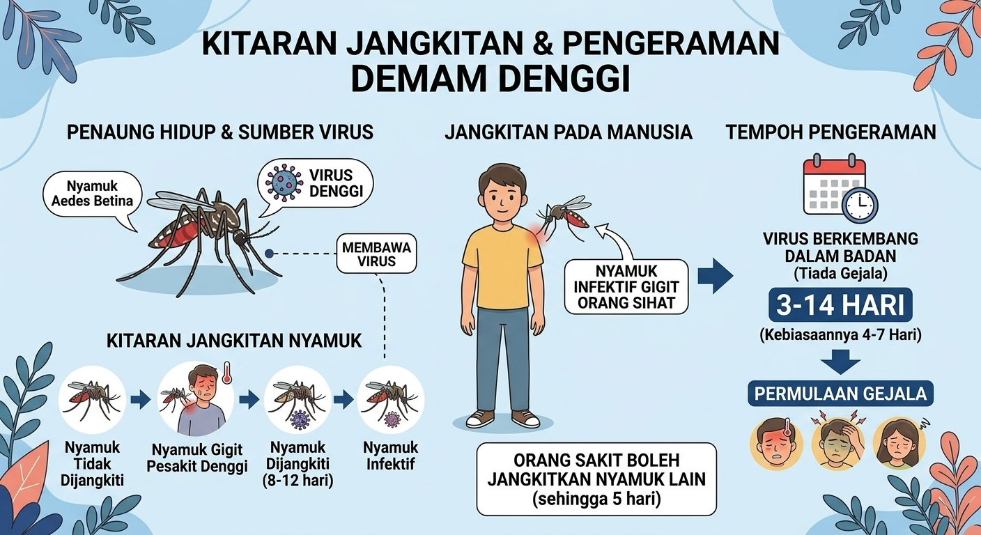 how dengue spread image